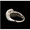 Image 3 : 14KT White Gold 2.65 ctw Diamond Ring