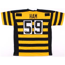 Jack Ham Signed Steelers Jersey Inscribed "HOF 88" (JSA COA)