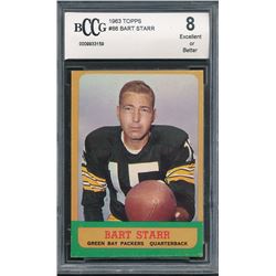 1963 Topps #86 Bart Starr (BCCG 8)