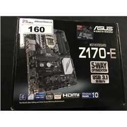 ASUS Z170-E USB 3.1 MOTHERBOARD