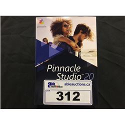 5X PINNACLE STUDIO PLUS 20 VIDEO EDITING SOFTWARE