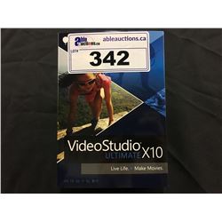 5X COREL VIDEOSTUDIO ULTIMATE X10 VIDEO EDITING SOFTWARE, SEALED IN BOX