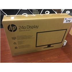 HP 24'' FULL HD FLATSCREEN LED MONITOR