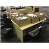 Image 2 : MAPLE U-SHAPE EXECUTIVE DESK, 101'' X 72''