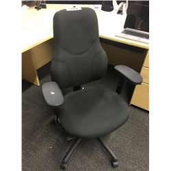 BLACK HIGH BACK MULTI LEVER TASK CHAIR