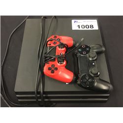 SONY PS4 WITH 2 CONTROLLERS