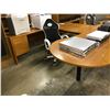 Image 2 : CHERRY U-SHAPE P-TOP EXECUTIVE DESK - APPROX 8 X 6 FT