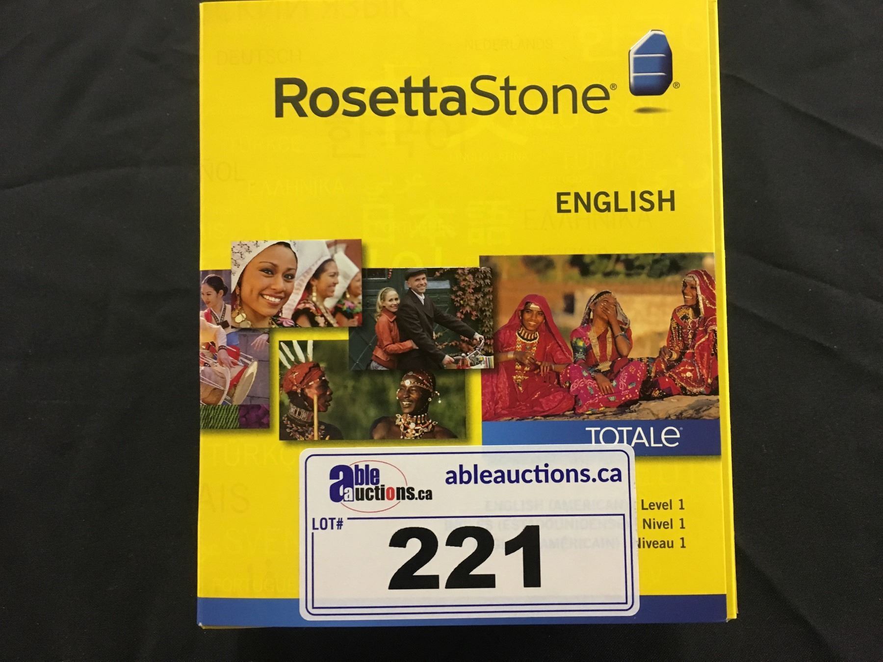 ROSETTA STONE LANGUAGE LEARNING SOFTWARE, AMERICAN ENGLISH LEVEL 1 ...