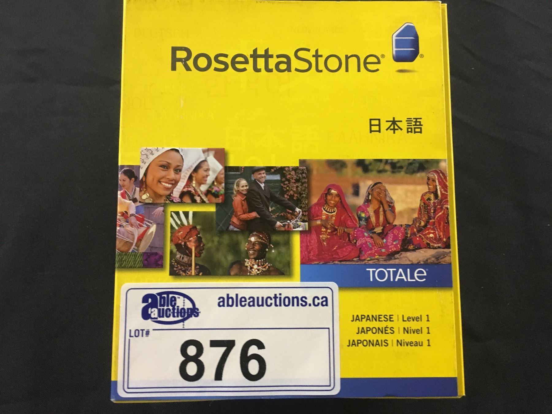 ROSETTA STONE LANGUAGE LEARNING SOFTWARE, JAPANESE LEVEL 1, VERSION 4 ...