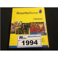 ROSETTA STONE LANGUAGE LEARNING SOFTWARE, FRENCH LEVEL 1, VERSION 4, SEALED IN BOX