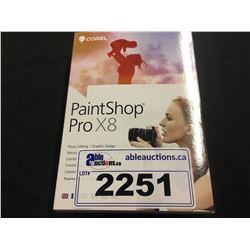 5X COREL PAINTSHOP PRO X8 SOFTWARE