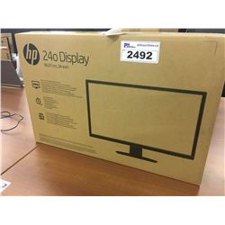 HP 24'' FULL HD FLATSCREEN LED MONITOR