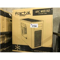 FRACTAL DESIGN ARC MIDI R2 GLASS PANEL FULL SIZE COMPUTER CHASSIS