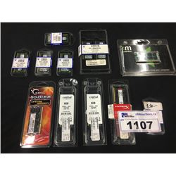 LOT OF ASSORTED RAM