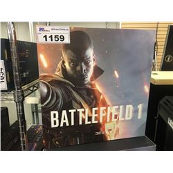 BATTLEFIELD 1 COLLECTORS EDITION PS4 GAME BUNDLE WITH STATUE, STEEL BOOK, PLAYING CARDS,