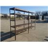 Image 2 : Heavy Duty Steel, 5 Shelf Rack, Overall: 145" x 25" x 96"