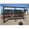 Image 2 : Heavy Duty Steel, 5 Shelf Rack, Overall: 145" x 25" x 96"