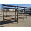 Image 1 : Heavy Duty Steel, 5 Shelf Rack, Overall: 145" x 25" x 96"