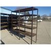 Image 3 : Heavy Duty Steel, 5 Shelf Rack, Overall: 97" x 25" x 97"