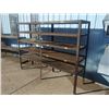 Image 3 : Heavy Duty Steel, 5 Shelf Rack, Overall: 97" x 25" x 72"