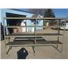 Image 2 : Heavy Duty Steel, 4 Shelf Rack, Overall: 130" x 25" x 81"