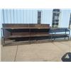 Image 1 : Heavy Duty Steel, 4 Shelf Rack, Overall: 216" x 19" x 49"