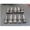 Image 1 : CAT40 Universal Series 100 Acura-Flex Collet Chucks, P/N: 91964