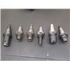Image 2 : CAT40 Misc End Mill Holders, 1/4", (3) 1/2", 3/4", 1"