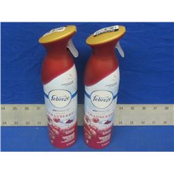 2 New Febreez Air Effects / Cranberry 9.7oz.