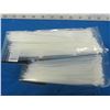Image 1 : 2 New Cable/zip Ties / 2 packs of 100 each 6" & 8"