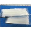 Image 1 : 3 New Cable/zip Ties / 2 packs of 100 each 6" & 8"