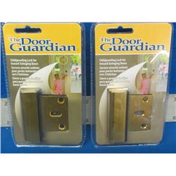 2 New Door Gardians / child proofing lock for inward swing doors