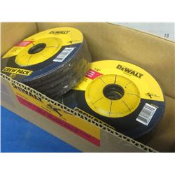 10 New DeWalt 1/4" Grinding Disks 4 1/2 in.
