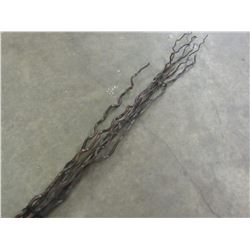 Bundle of dried thick decorative branches/sticks