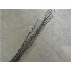 Bundle of dried thick decorative branches/sticks