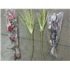Image 1 : Bundle of 4 decorative dryed flower bouquets/ No SHIPPING ON THIS ITEM