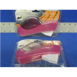 2 New handheld tape dispensors with tape