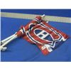 Image 1 : 3 New Montreal Canadians car flags / Official NHL tags