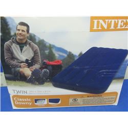 New Intex classic downy twin air mattress