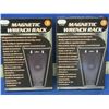 Image 1 : New Set of 2 Magnetic Wrench Racks / holds 12 wrenches from 1/4 - 1" or 6mm - 24mm
