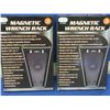 Image 1 : New Set of 2 Magnetic Wrench Racks / holds 12 wrenches from 1/4 - 1" or 6mm - 24mm