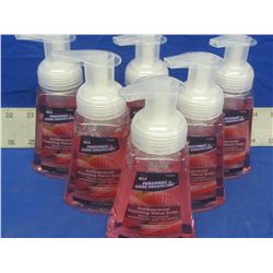 6 Antibacterial foaming hand soap / 7.5 fl oz pump / Strawberry