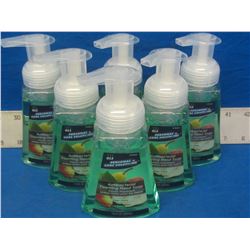 6 Antibacterial foaming hand soap / 7.5 fl oz pump / Pear