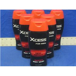Lot of 6 Ripped Mens Body wash