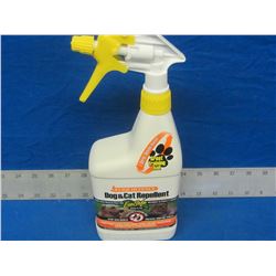 Liquid Fence Dog & Cat Repellent / stop bad habits , keep cats out of planters