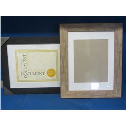 2 picture / document frames