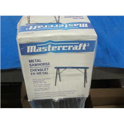 New MasterCraft Metal Folding Sawhorse