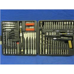 New 90 Piece Drill Driver set / with case