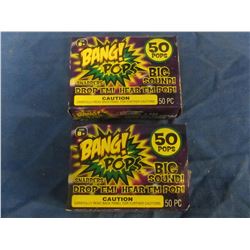 New Bang Pop Snappers / 3 boxes 50 to a box / drop em / throw em BIG bang sound