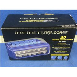 New infiniti pro  flocked ceramic rollers by Conair/ 3 roller sizes